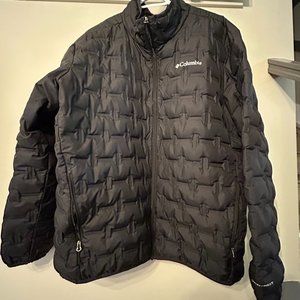 Men's Columbia Delta Ridge Down Jacket - Black
